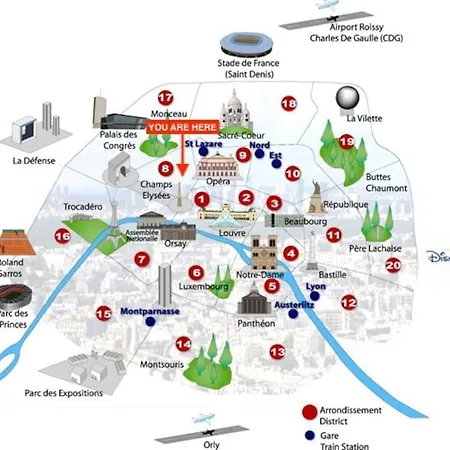 Cosy Next To The Champs-élysées Avenue! Parigi